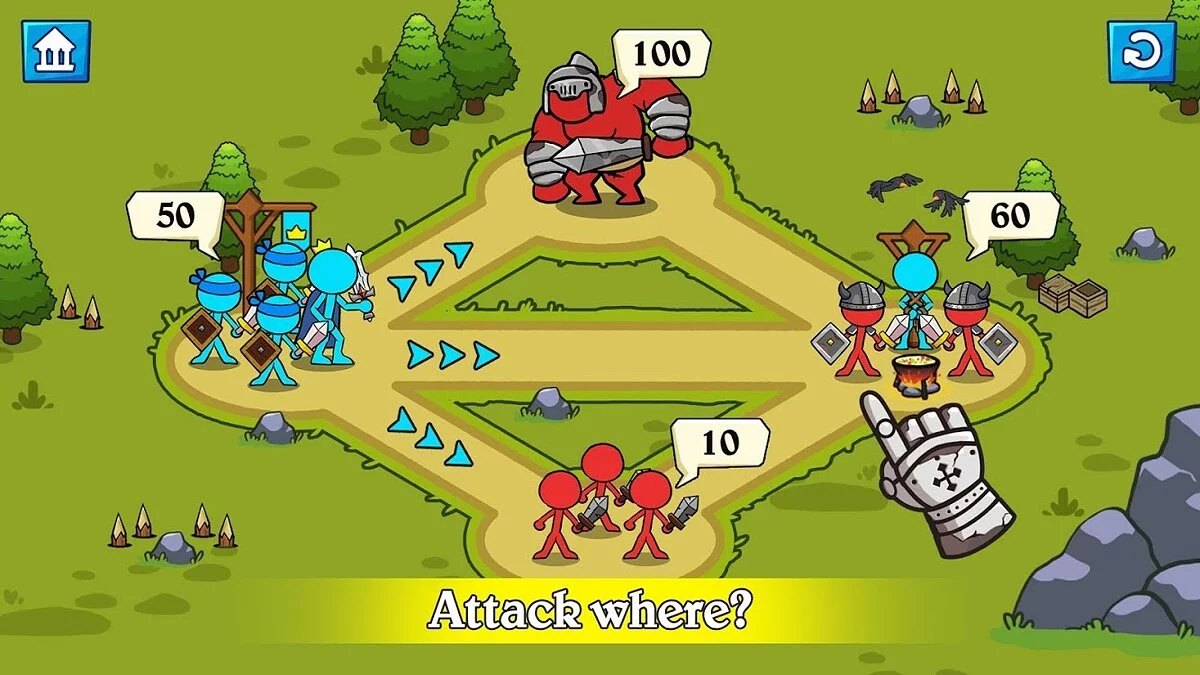 Скриншоты из Stick Clash