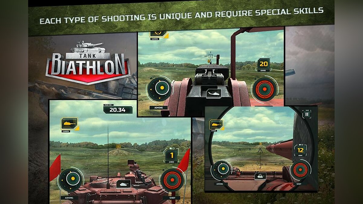 Tank Biathlon - что это за игра, трейлер, системные требования, отзывы и  оценки, цены и скидки, гайды и прохождение, похожие игры Танковый биатлон