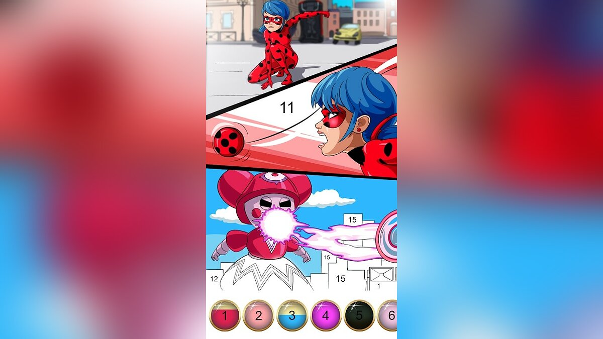 Miraculous Ladybug Сoloring - что это за игра, трейлер, системные  требования, отзывы и оценки, цены и скидки, гайды и прохождение, похожие игры  Леди Баг и Супер-Кот. Раскраски по номерам