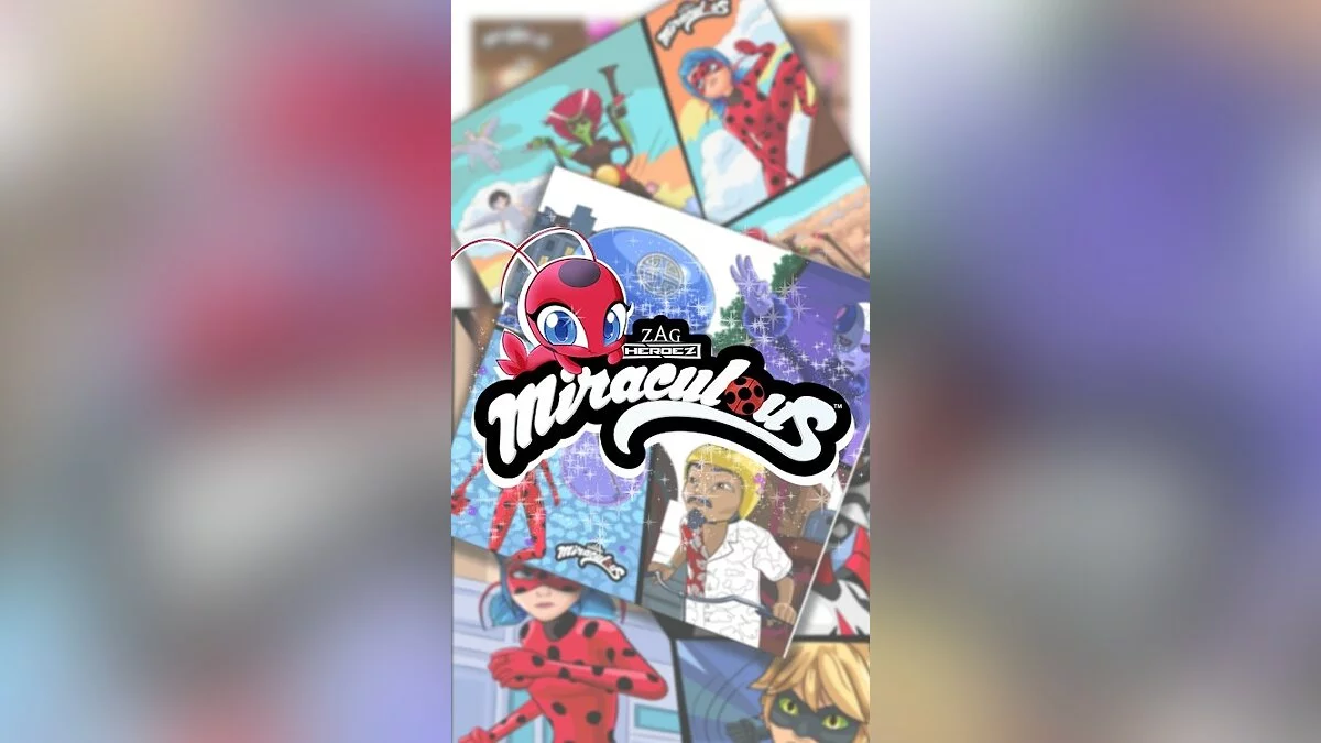 Скриншоты из Miraculous Ladybug Сoloring