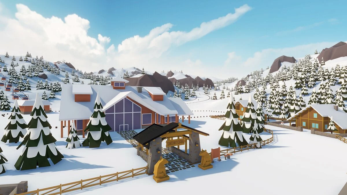 Скриншоты из Snowtopia: Ski Resort Builder