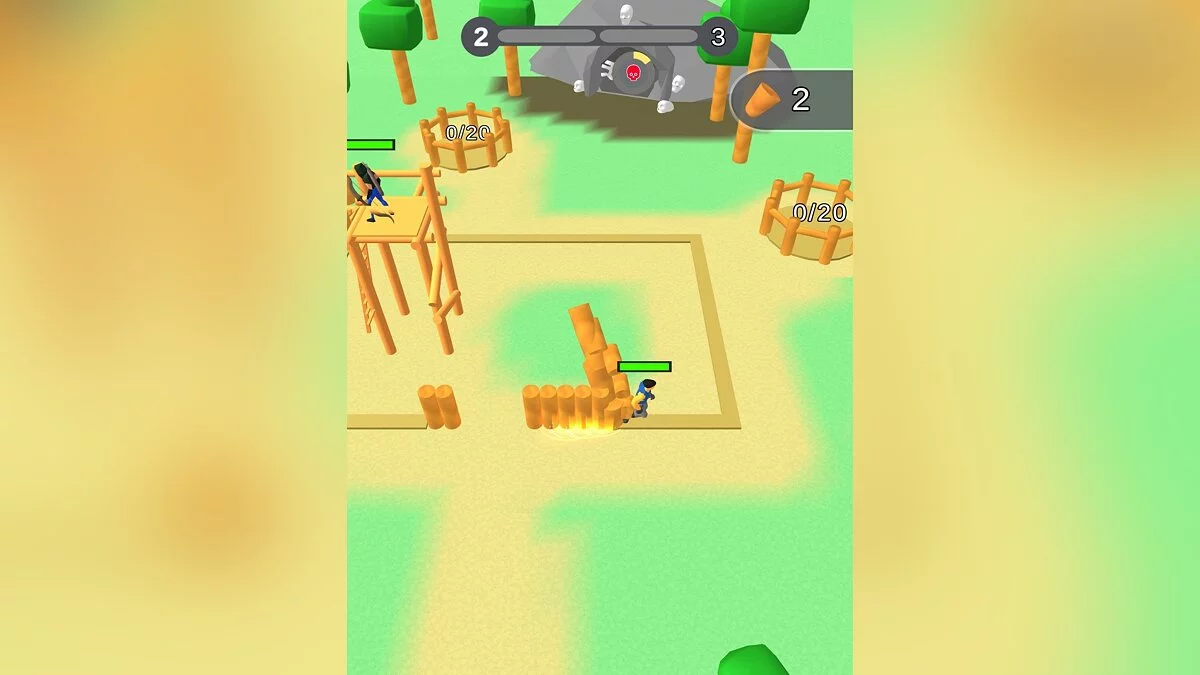 Скриншоты из Lumbercraft