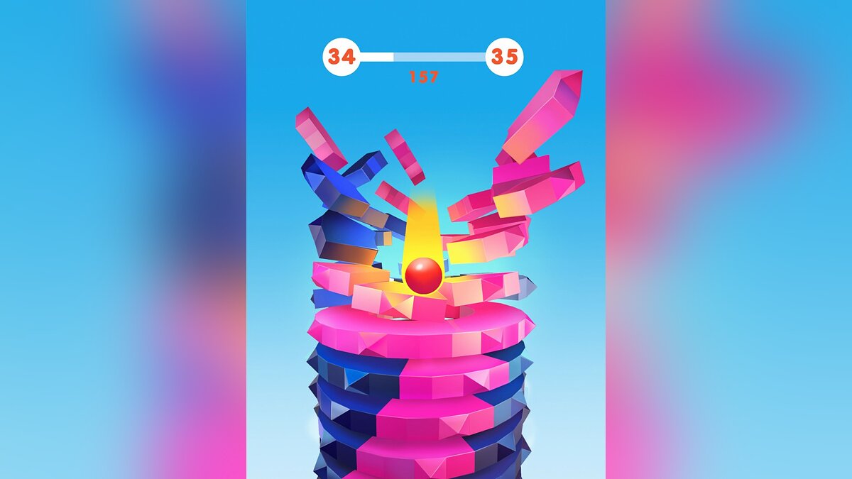 Stack Ball 3D - что это за игра, трейлер, системные требования, отзывы и  оценки, цены и скидки, гайды и прохождение, похожие игры