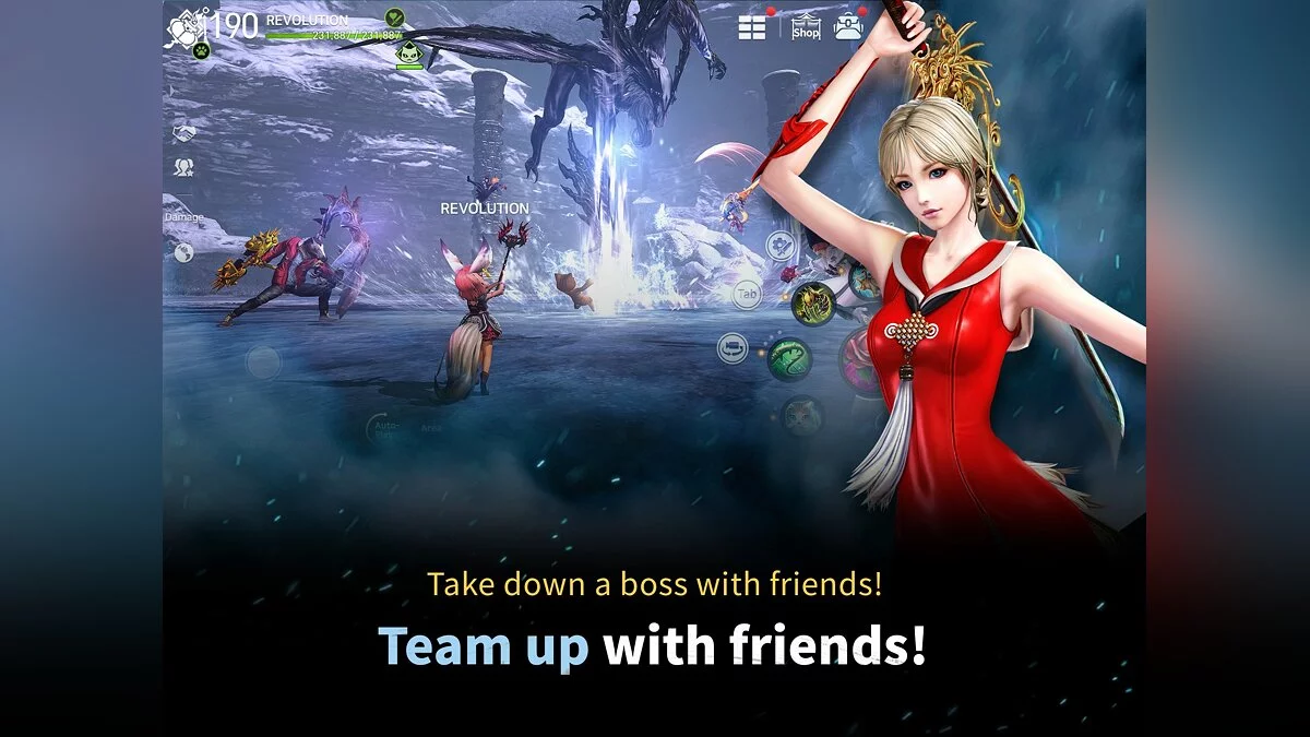 Скриншоты из Blade & Soul Revolution