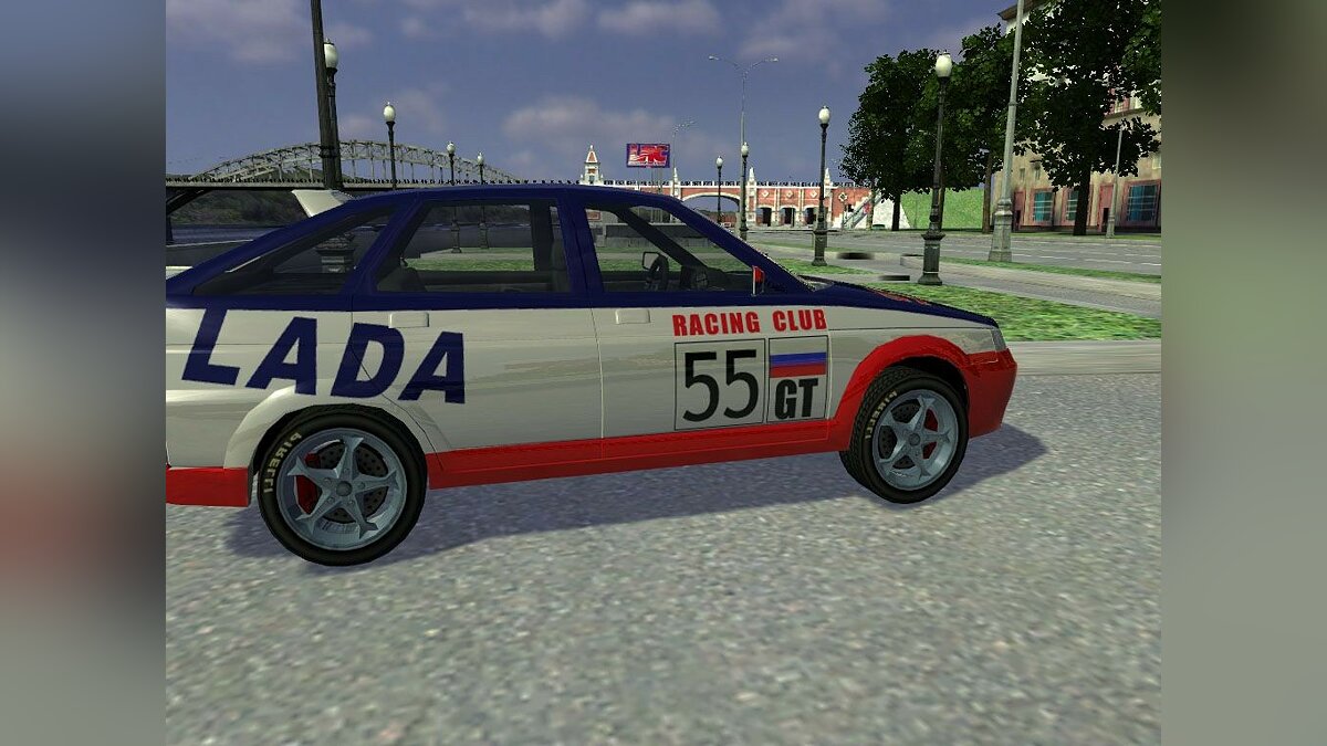 Lada Racing Club черный экран