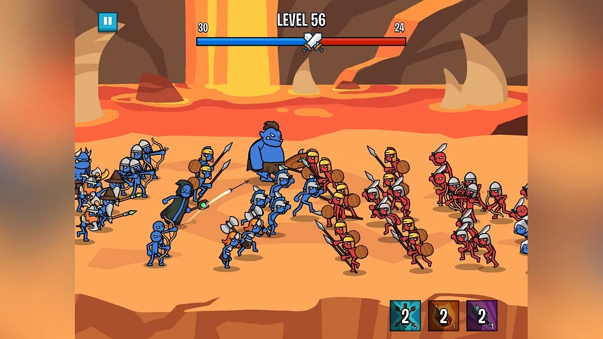 Скриншоты из Stick Wars 2: Battle of Legions