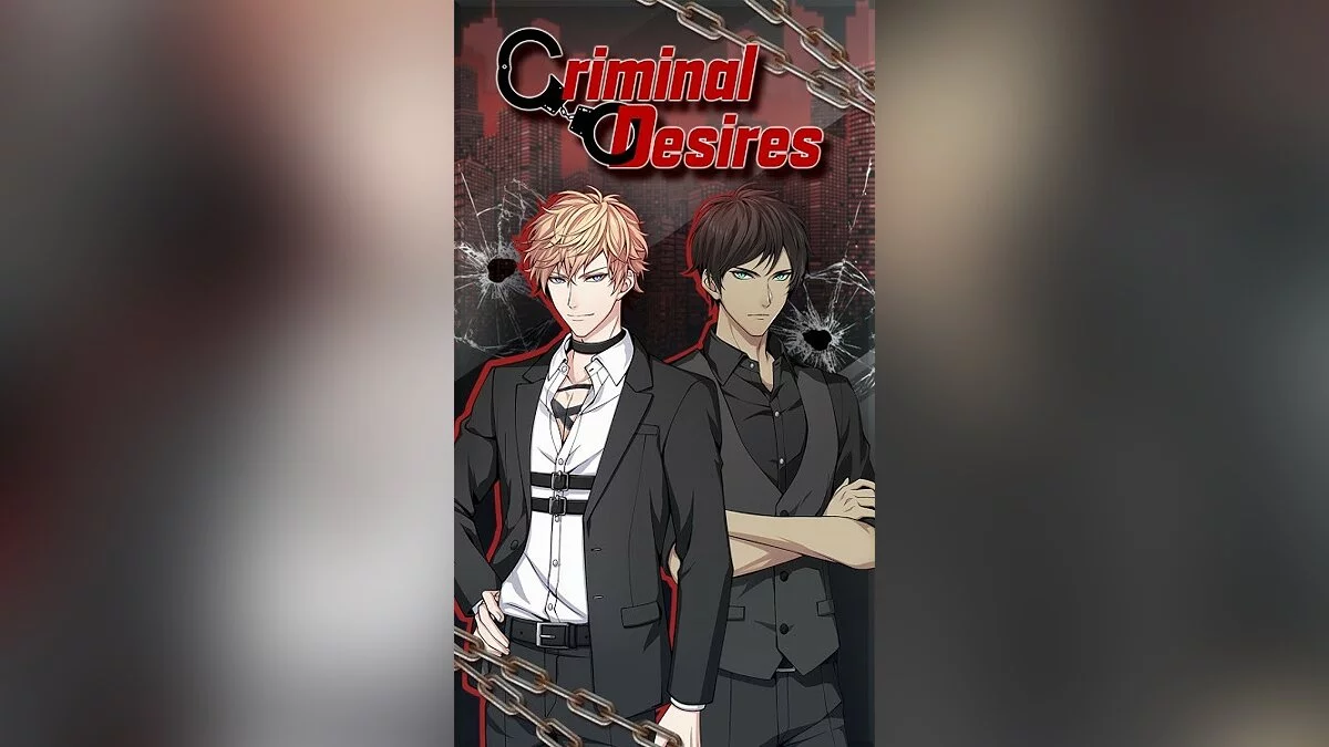 Скриншоты из Criminal Desires: BL Yaoi Anime Romance Game