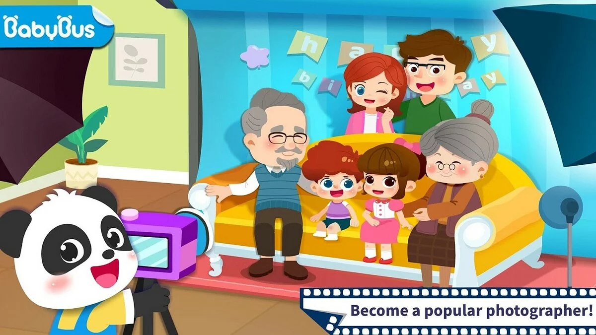 Скриншоты из Baby Panda's Photo Studio