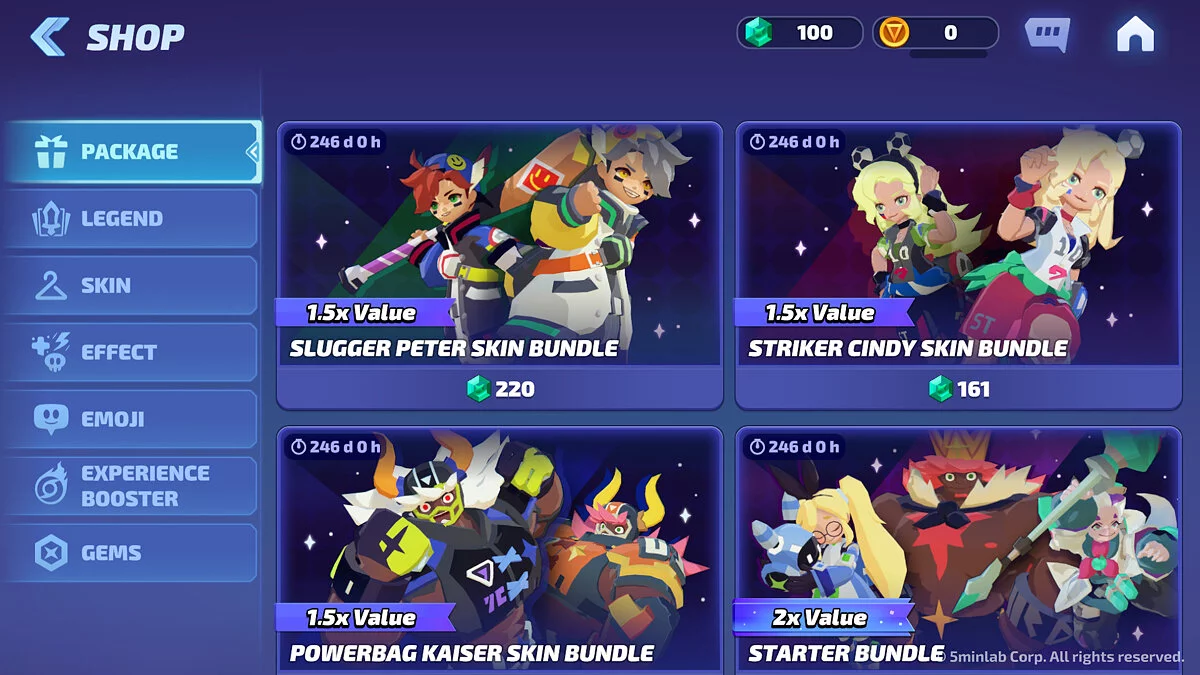Скриншоты из Smash Legends