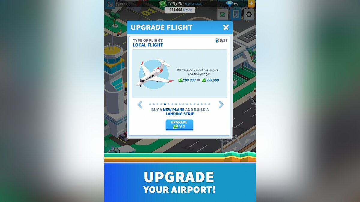 Idle Airport Tycoon - что это за игра, трейлер, системные требования,  отзывы и оценки, цены и скидки, гайды и прохождение, похожие игры