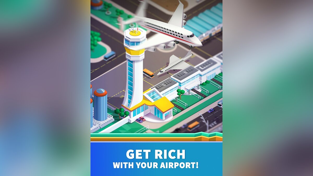 Idle Airport Tycoon - что это за игра, трейлер, системные требования,  отзывы и оценки, цены и скидки, гайды и прохождение, похожие игры