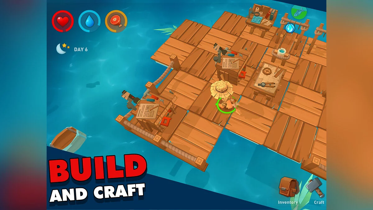 Скриншоты из Epic Raft