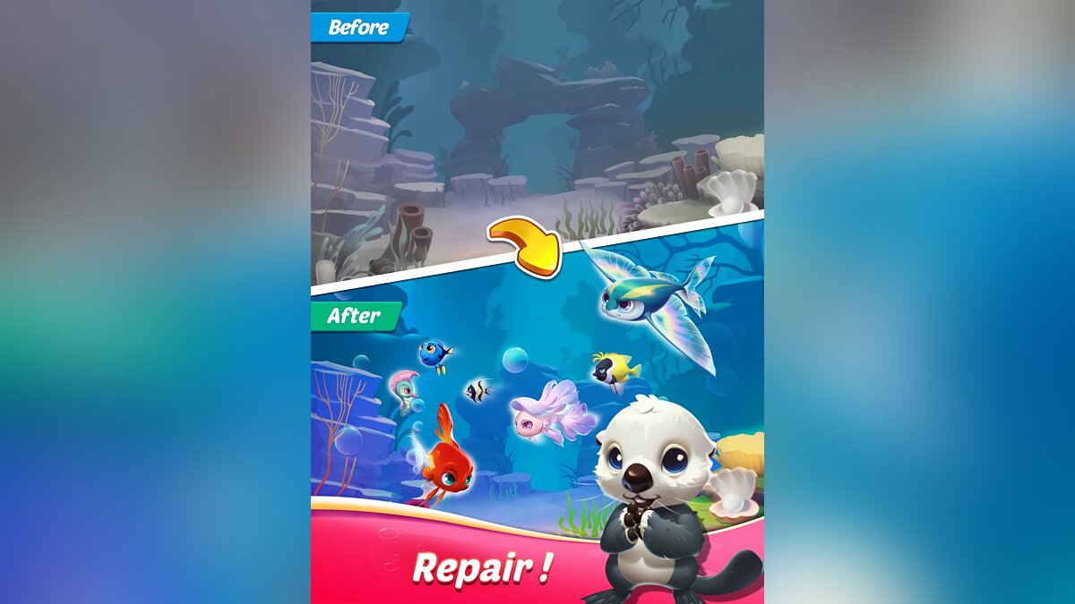 Fish Match - Home Design - что это за игра, трейлер, системные требования,  отзывы и оценки, цены и скидки, гайды и прохождение, похожие игры