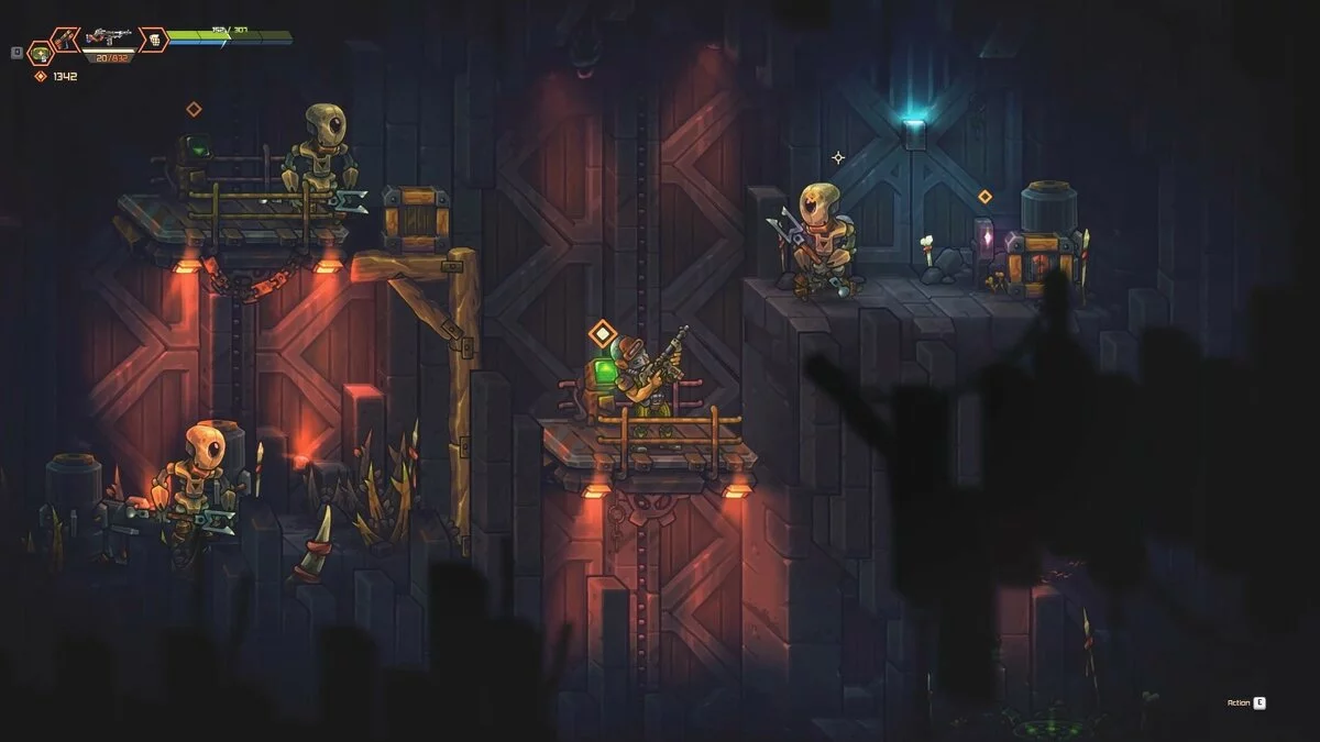 Скриншоты из Zombotron