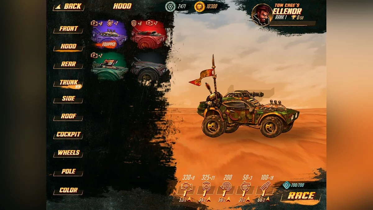 Скриншоты из Road Warrior Racing