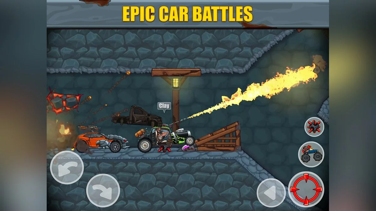 Скриншоты из Max Fury - Road Warriors Cars