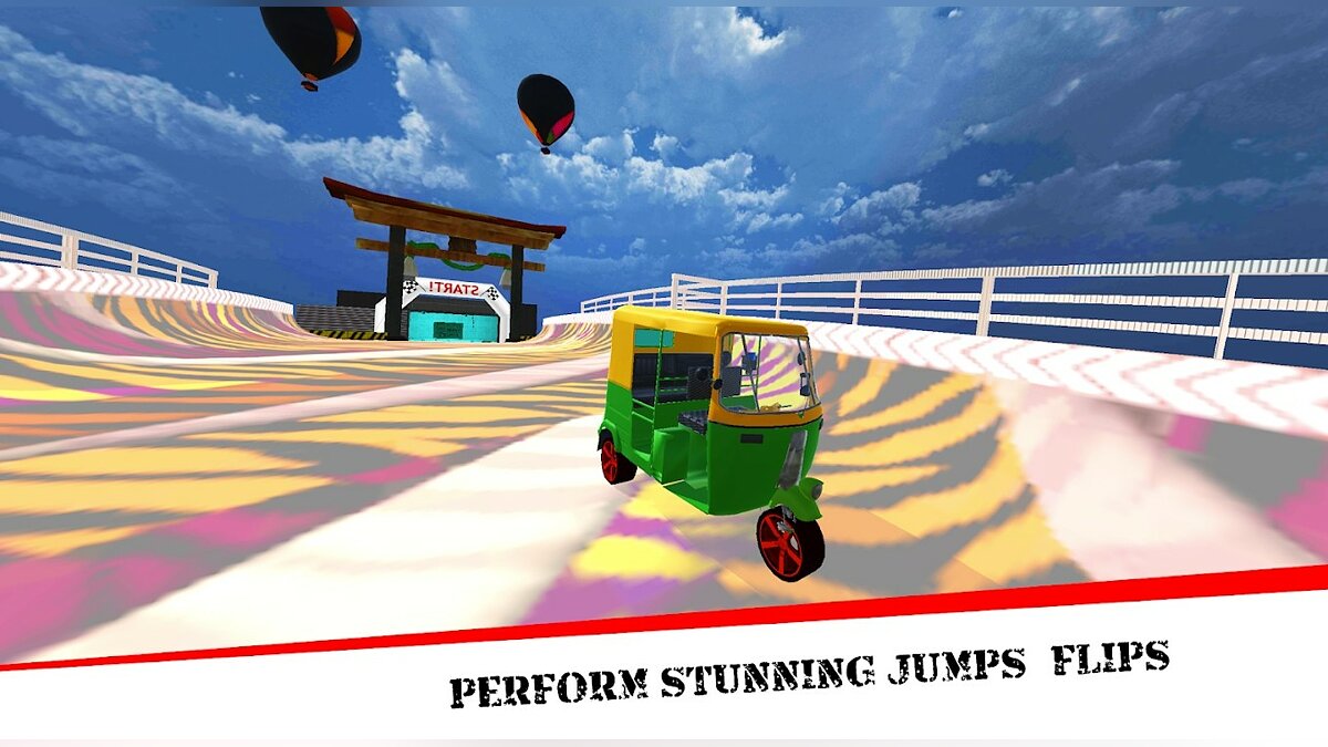 Mega Rikshaw Extreme Impossible Stunts 3D - что это за игра, трейлер,  системные требования, отзывы и оценки, цены и скидки, гайды и прохождение,  похожие игры