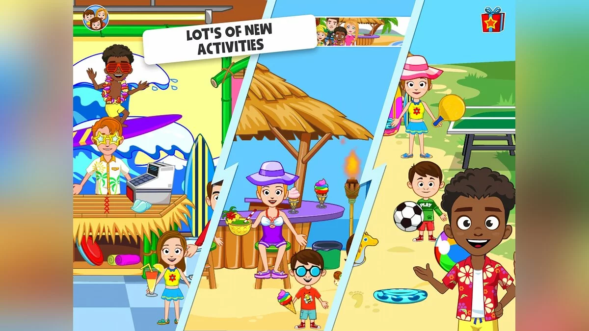 Скриншоты из My Town: Beach Picnic