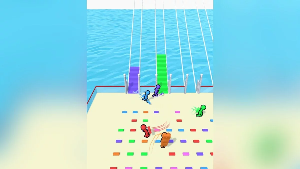 Скриншоты из Bridge Race
