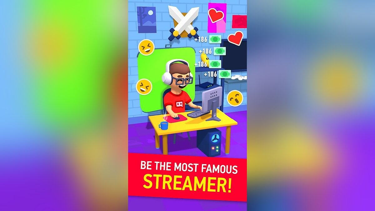 Idle Streamer tycoon - Tuber game - что это за игра, трейлер, системные  требования, отзывы и оценки, цены и скидки, гайды и прохождение, похожие  игры