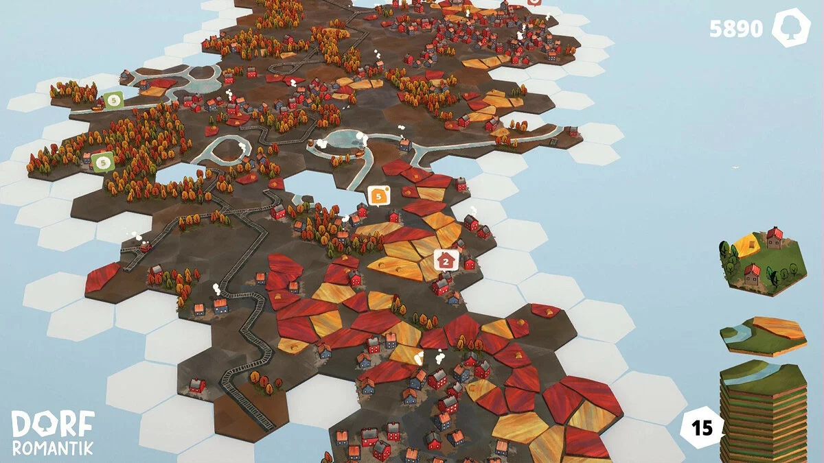 Скриншоты из Dorfromantik / Картинка 27