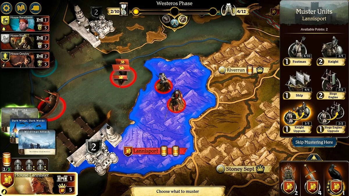 Скриншоты из A Game of Thrones: The Board Game