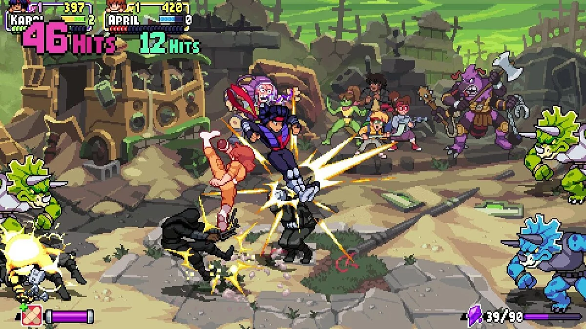 Скриншоты из Teenage Mutant Ninja Turtles: Shredder's Revenge