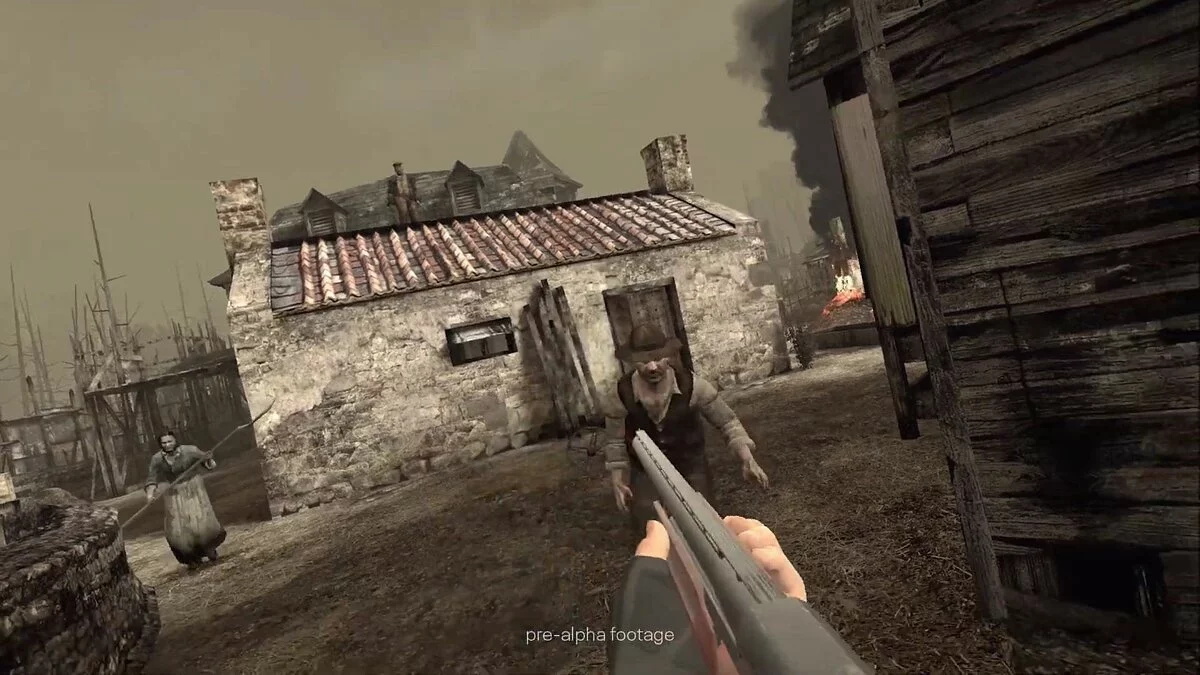 Скриншоты из Resident Evil 4 VR