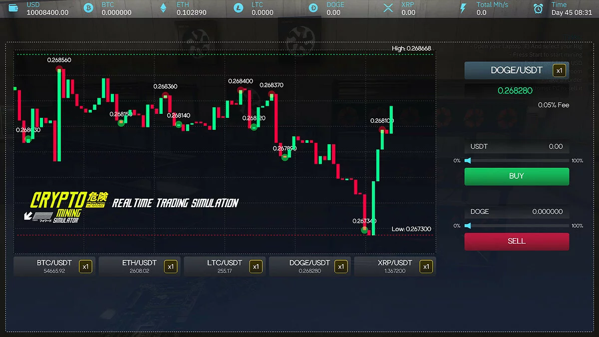 Скриншоты из Crypto Mining Simulator