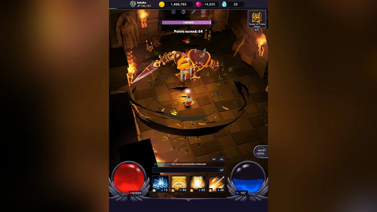 Скриншоты из AFK Dungeon