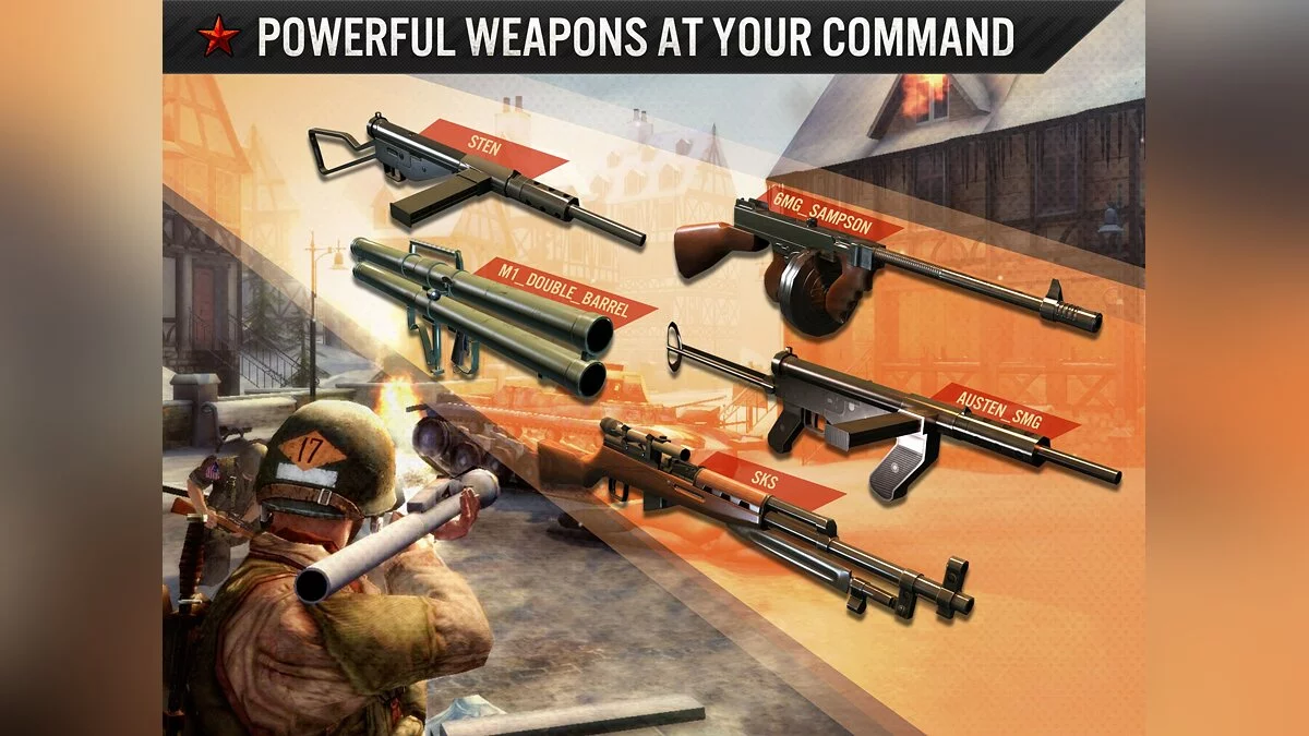 Скриншоты из Frontline Commando: WW2 Shooter