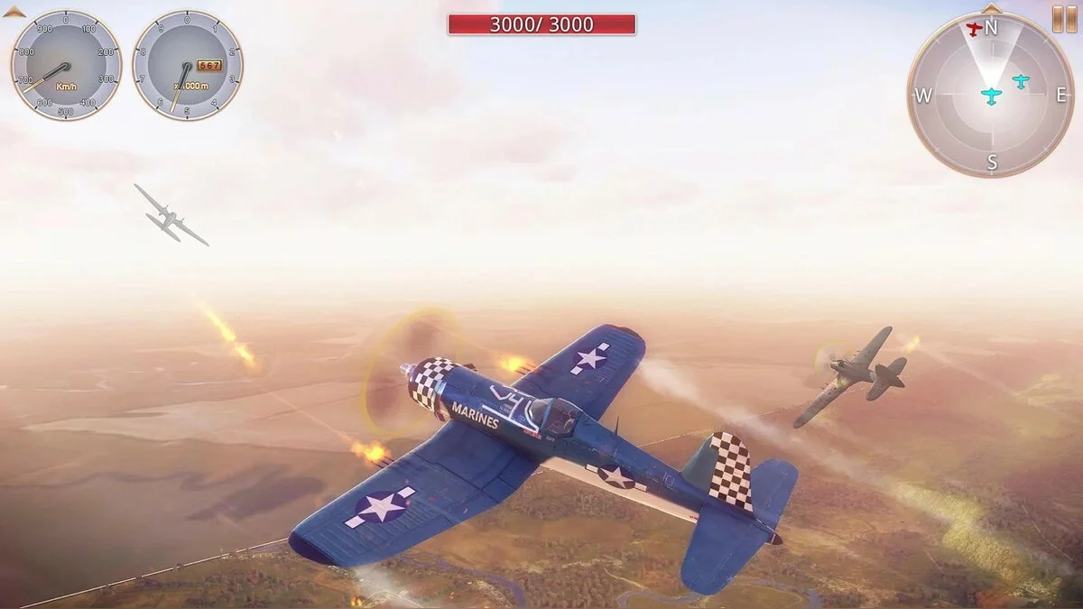 Скриншоты из Sky Gamblers: Storm Raiders 2