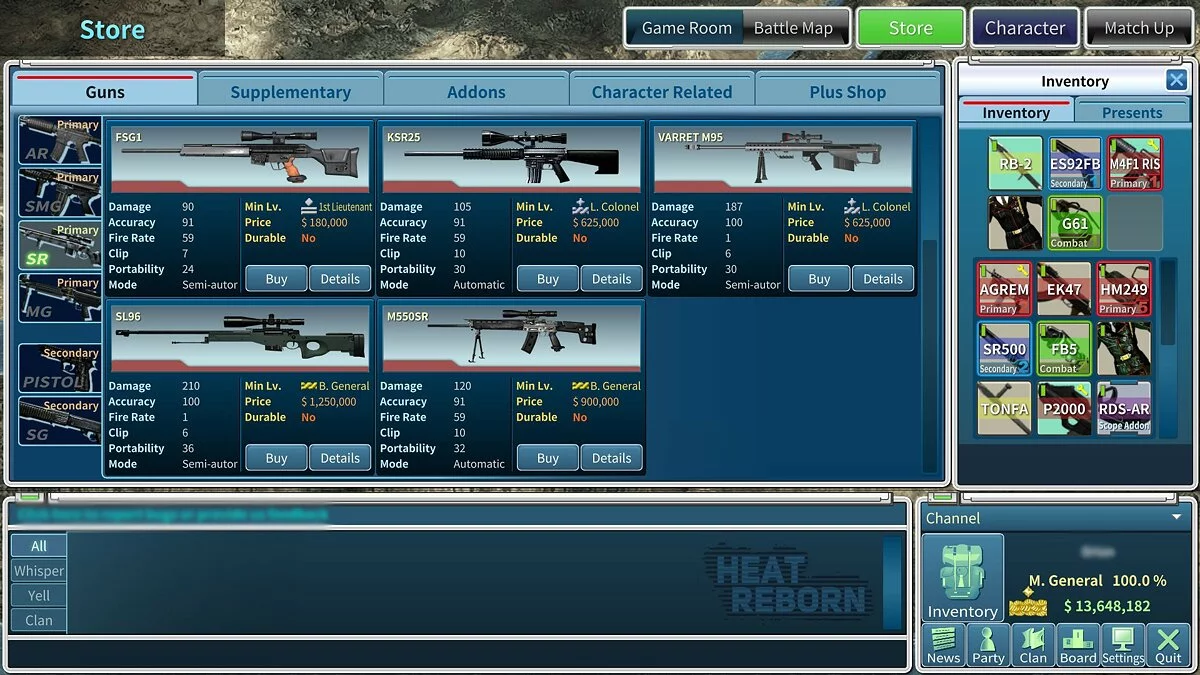 Скриншоты из HEAT REBORN