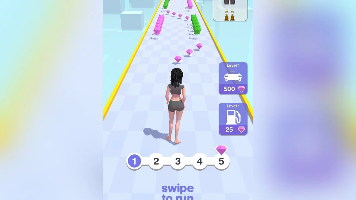 Скриншоты из DressUp Run