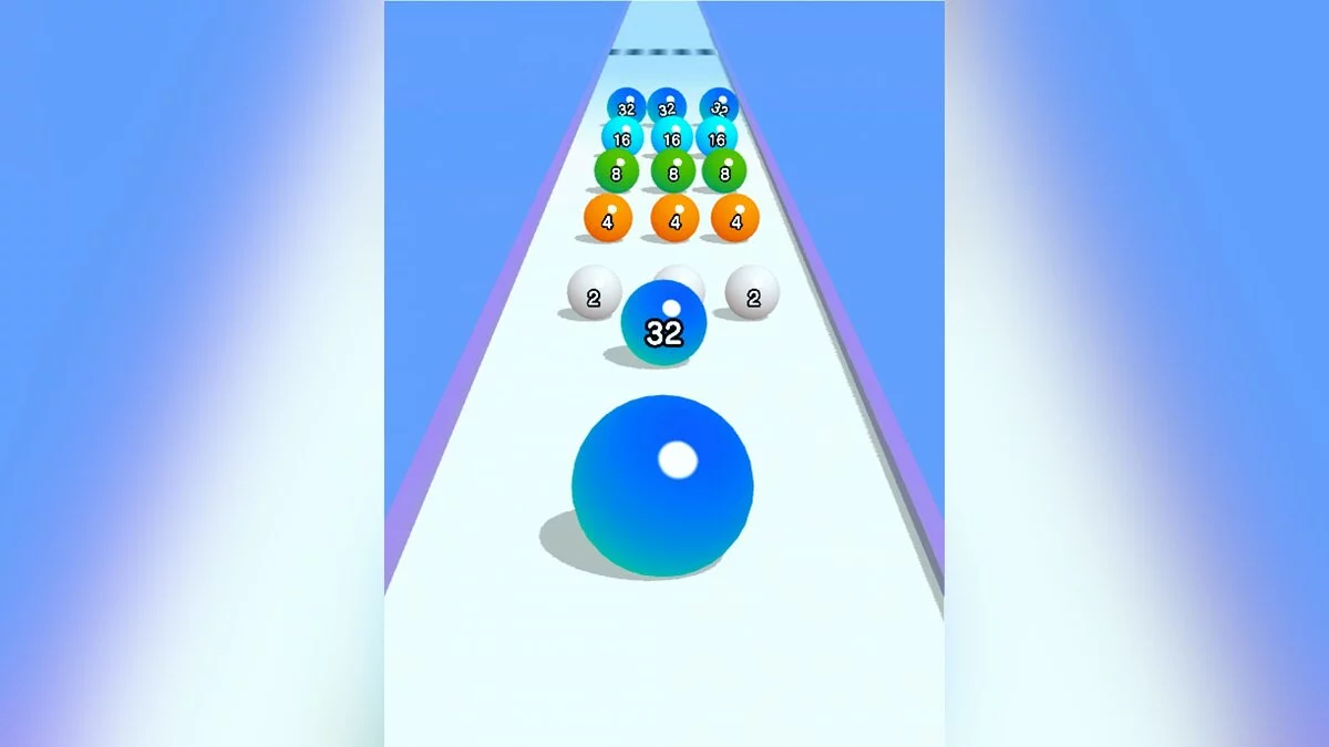Скриншоты из BallRun2048
