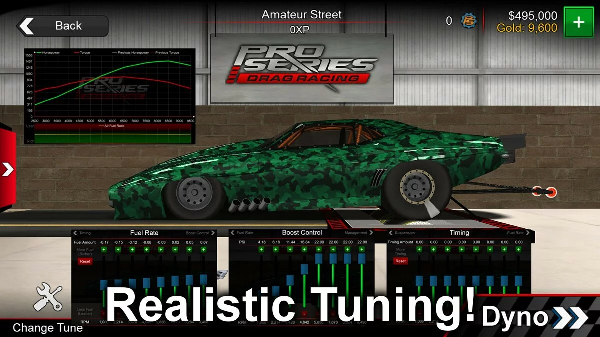 Скриншоты из Pro Series Drag Racing