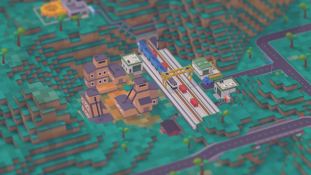 Скриншоты из Voxel Tycoon