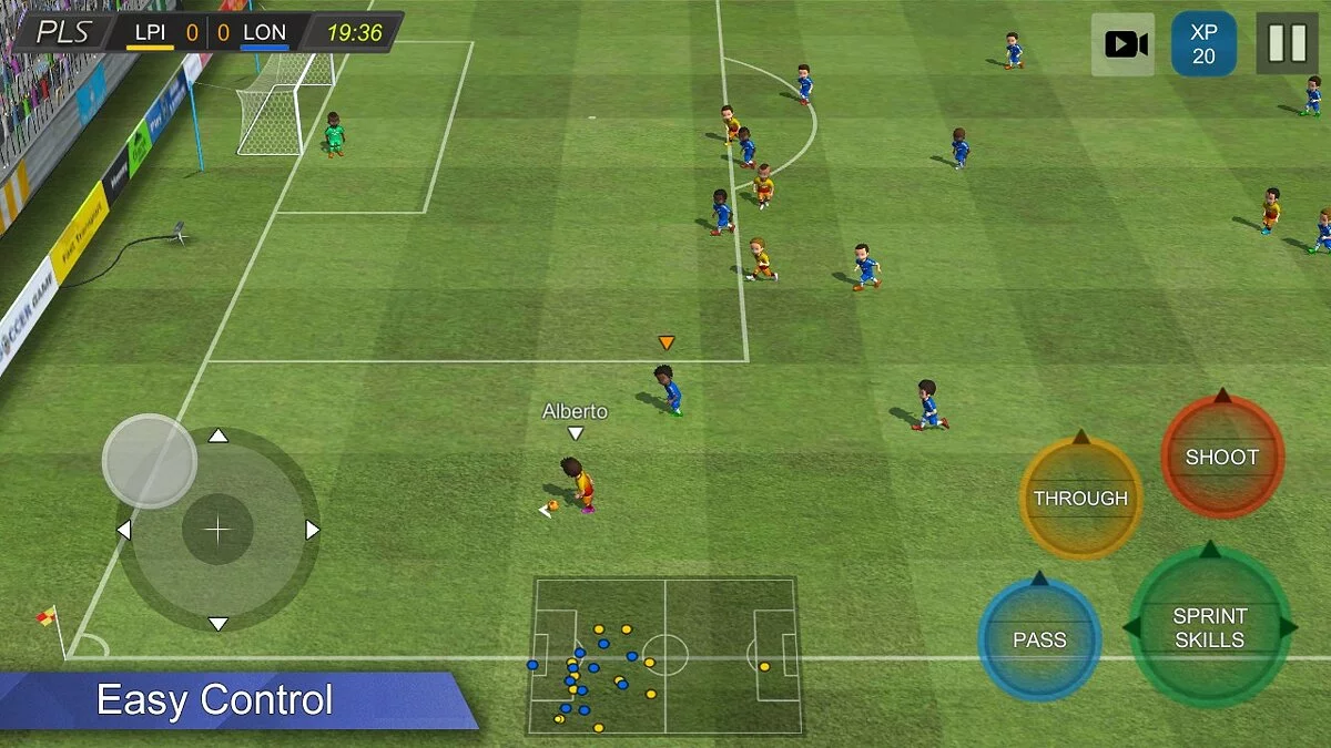 Скриншоты из Pro League Soccer