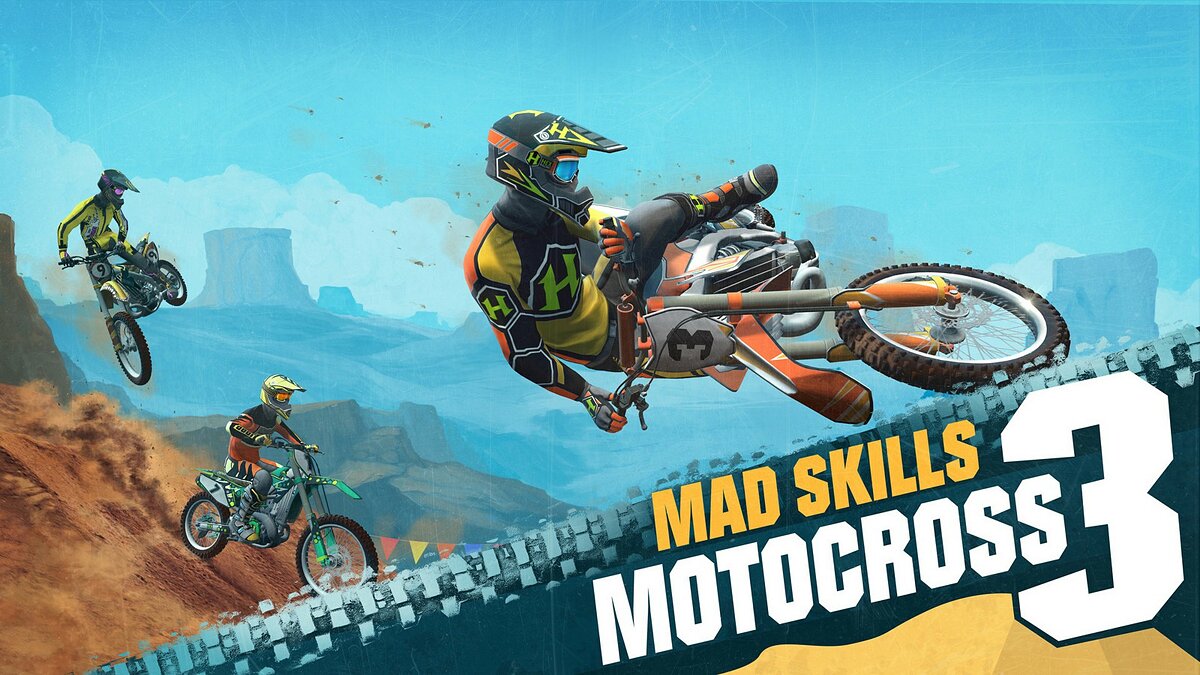 Mad Skills Motocross 3 - что это за игра, трейлер, системные требования,  отзывы и оценки, цены и скидки, гайды и прохождение, похожие игры