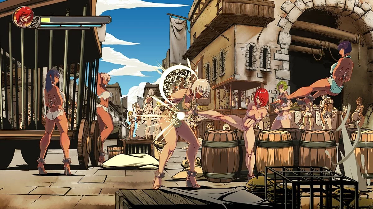 Скриншоты из Slave Fighter X.