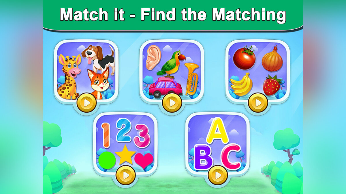 Match it - Find the matching - что это за игра, трейлер, системные  требования, отзывы и оценки, цены и скидки, гайды и прохождение, похожие  игры