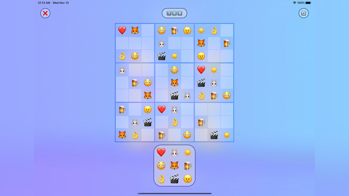 Emoji Sudoku - что это за игра, трейлер, системные требования, отзывы и  оценки, цены и скидки, гайды и прохождение, похожие игры