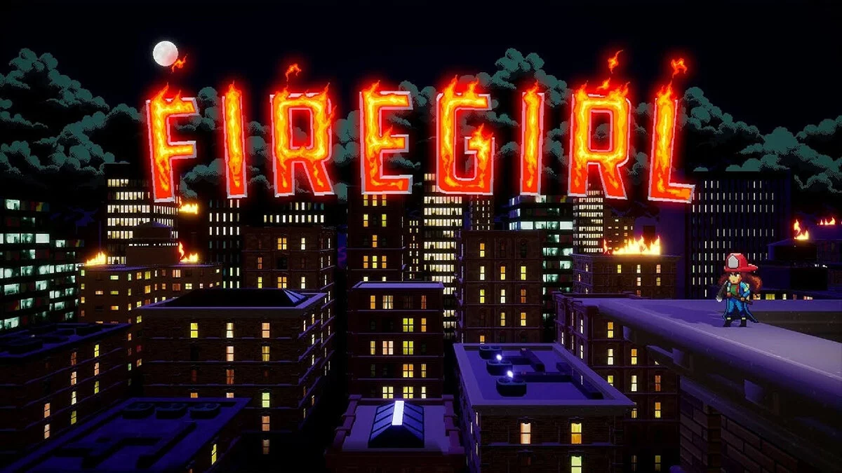 Арт из Firegirl: Hack 'n Splash Rescue DX
