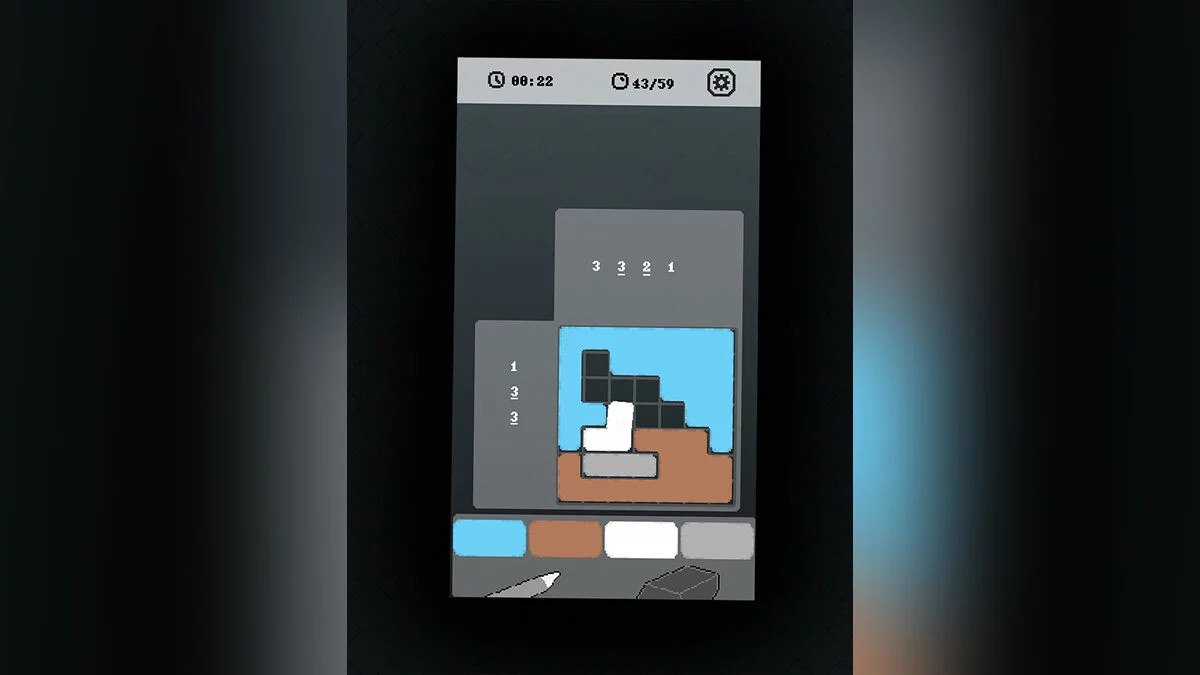 Скриншоты из Challenge Picross