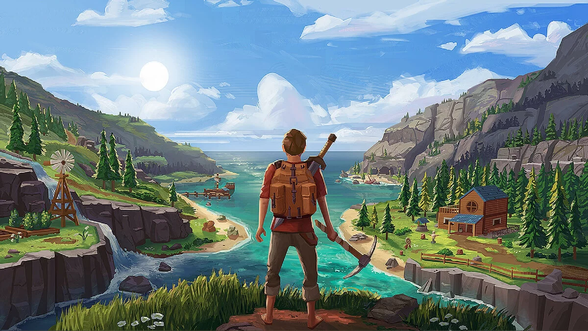 Арт из Len's Island
