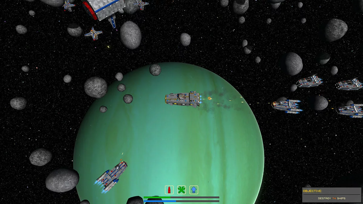 Скриншоты из Solraid