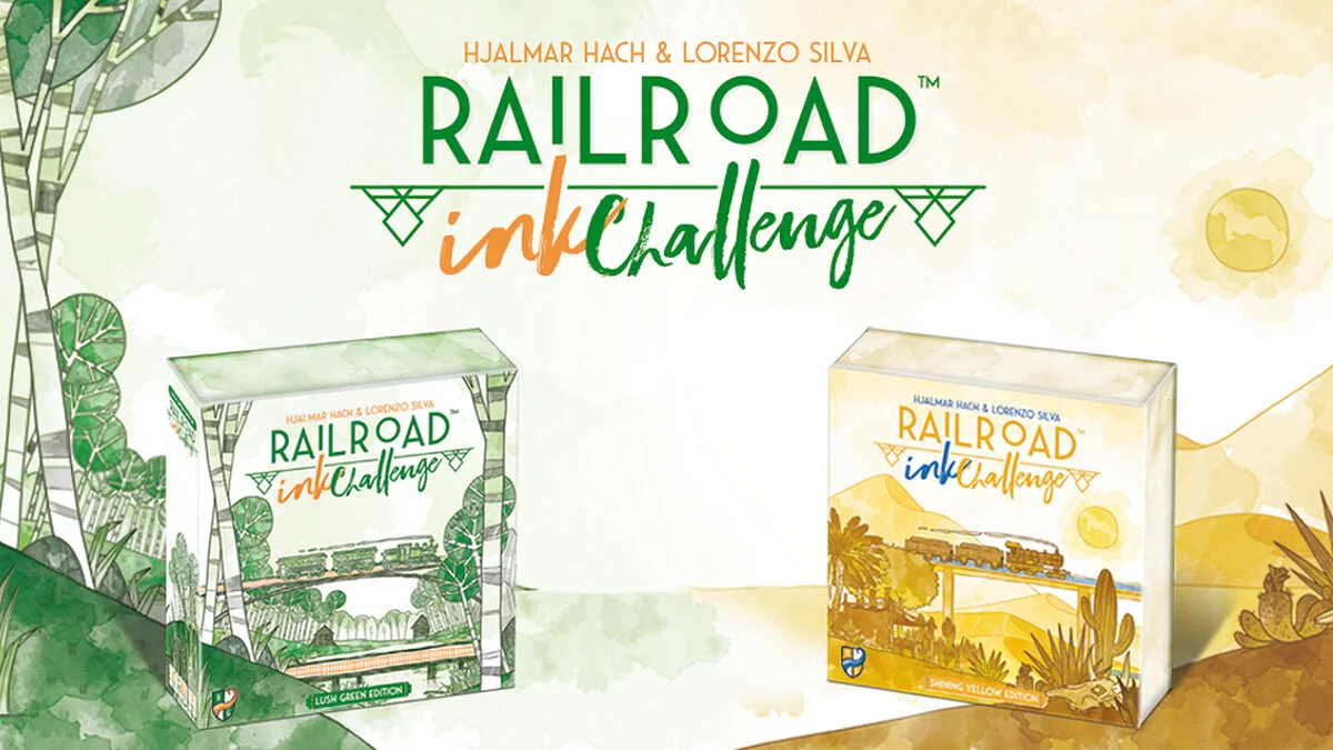 Арт из Railroad Ink Challenge