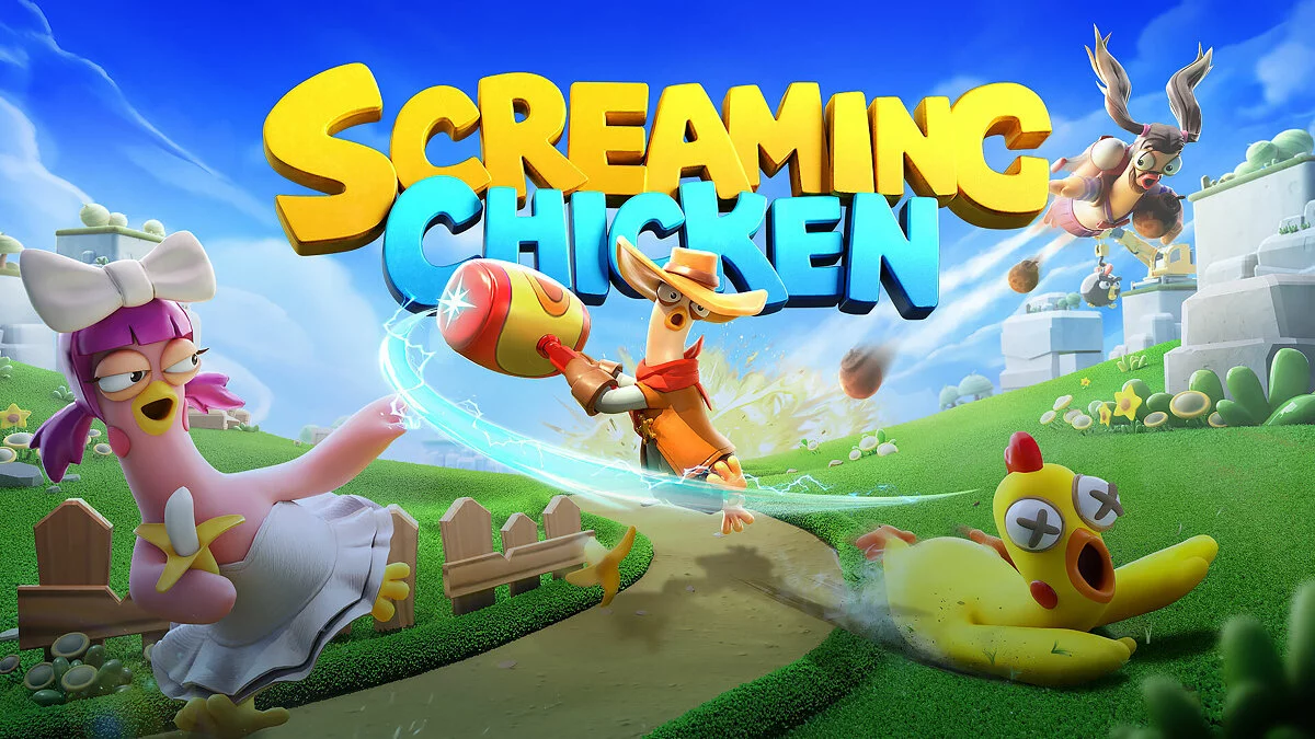 Арт из Screaming Chicken: Ultimate Showdown