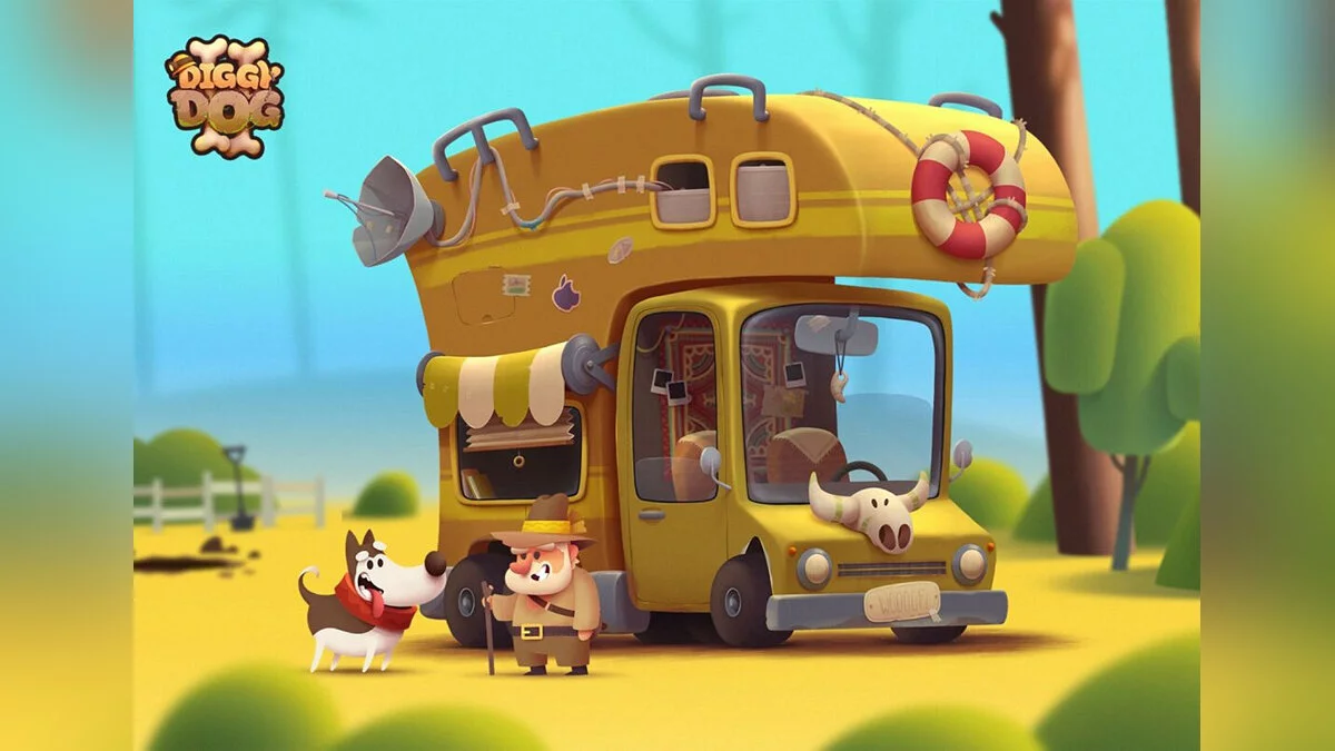 Арт из My Diggy Dog 2