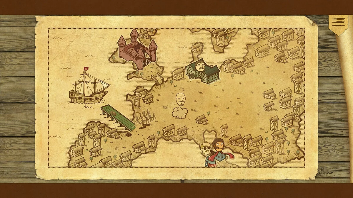 Скриншоты из Here be Dragons